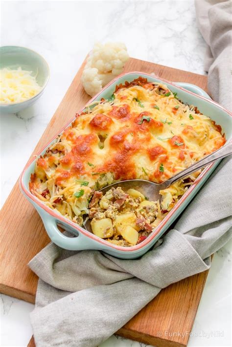 Bloemkool Ovenschotel Met Gehakt FunkyFood By Niki