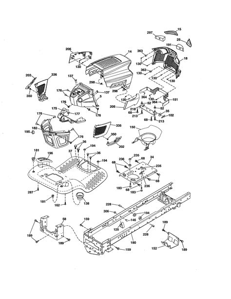 Craftsman Model 917 Mower Deck Parts