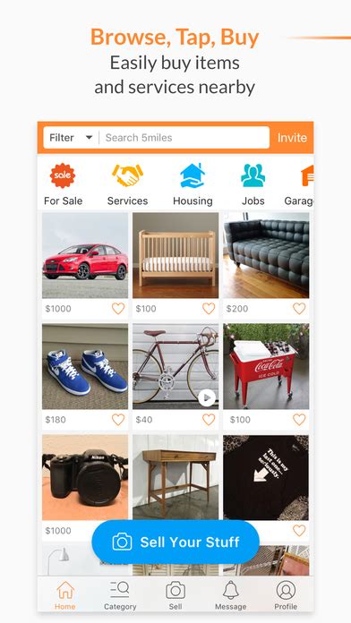 But you can also use it to buy and sell locally. 5miles: Buy and Sell Used Stuff Locally App Download ...