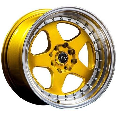 4set New Jnc Wheels Jnc010 16x9 4x1001143 15 Candy Gold Machine Lip Ebay