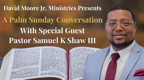 A Palm Sunday Conversation Full Video Youtube