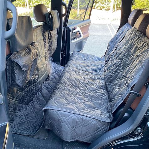Formosa Covers Deluxe Quilted And Padded Dog Car Back Seat