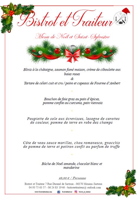 Mes Idées De Menus Pour Le Réveillon Et Noël 865