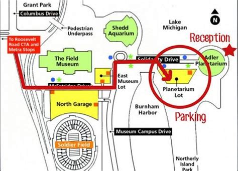 Soldier Field Parking Map Kevinjoblog