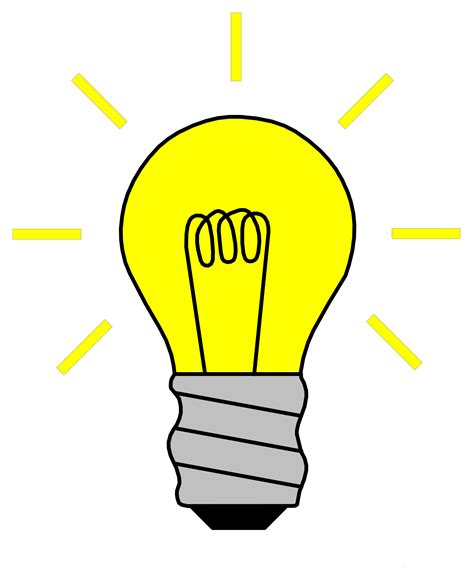 Light Bulb Clip Art Pictures Clipartix