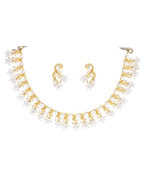 Most of our bridal ring sets are available. Anjali Jewellers Golden Necklace Set - Buy Anjali ...