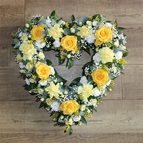 Funeral Tributes Heart Floral Tribute Penny Johnson Flowers Coleshill Birmingham