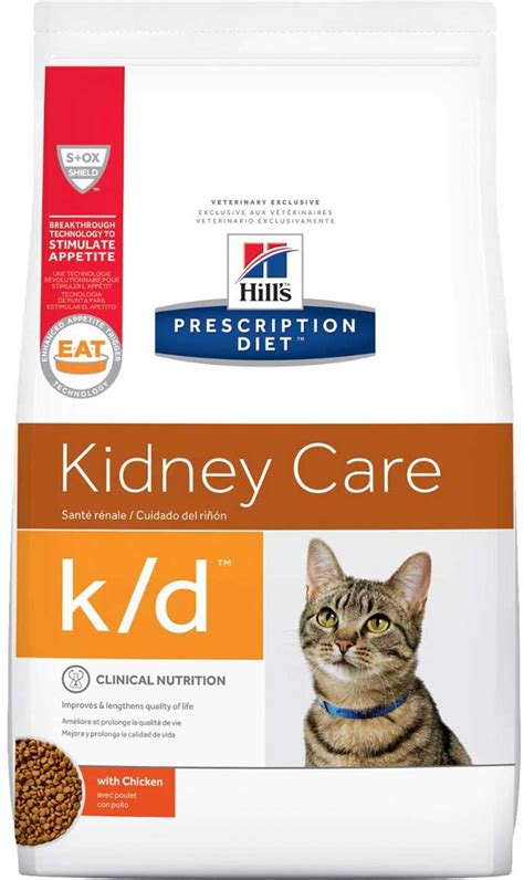However the odd tin can get a little dented during transit. Hill's Prescription Diet k/d Kidney Care Chicken Dry Cat ...