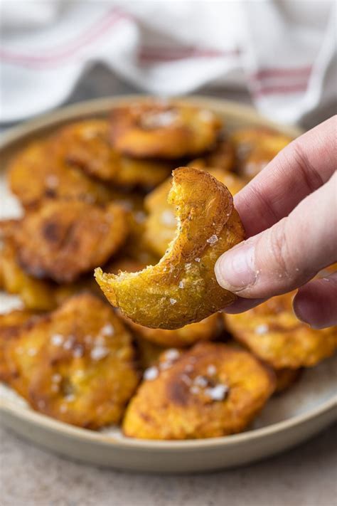 How To Make Tostones Only 3 Ingredients Olivias Cuisine