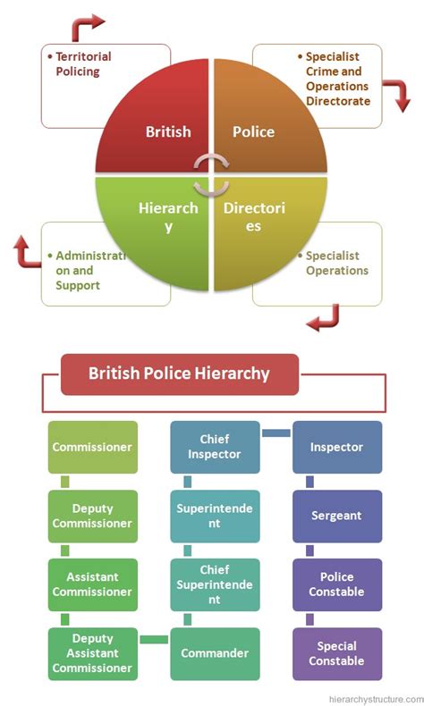 British Police Hierarchy System Hierarchy Structure