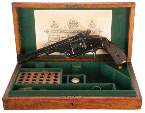Smith And Wesson New Model No 3 Revolver 455 Rock Island Auction