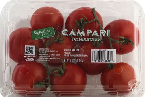 Campari Tomatoes Signature Farms 16 Oz Delivery Cornershop By Uber