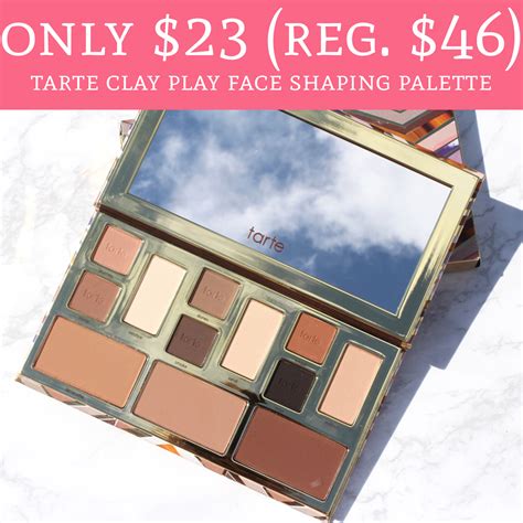 Only 23 Regular 46 Tarte Clay Play Face Shaping Palette Deal