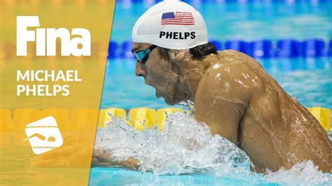 Michael Phelps Swimming Breaststroke
