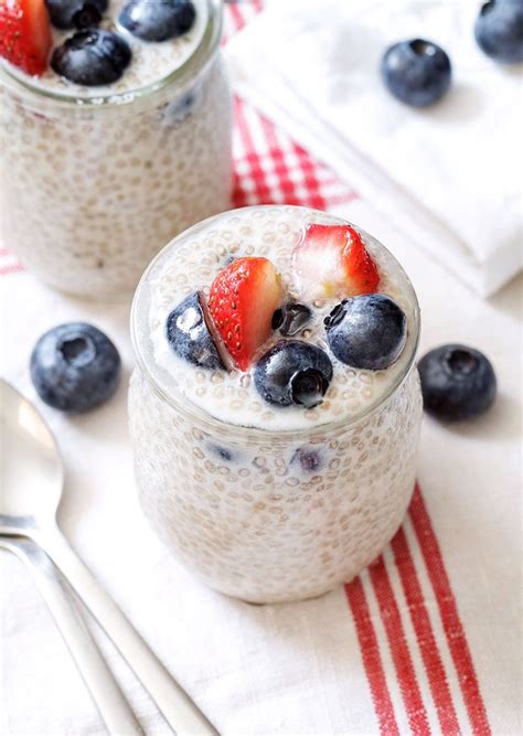 Berry Chia Seed Pudding Recipe Eatwell101