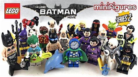 Lego Batman Minifigures Series 2 Review All 20 Figures Youtube
