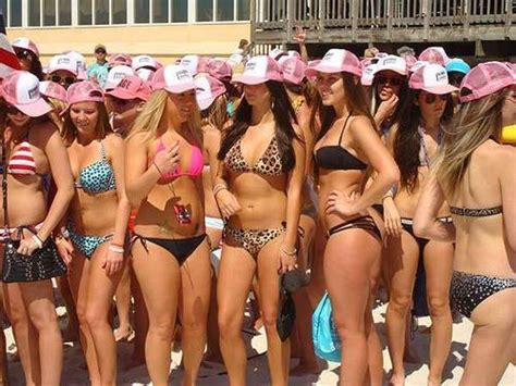 pictures bikini parade world record in panama city beach orlando sentinel