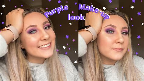 Purple Eyeshadow Crease Cut Look Youtube