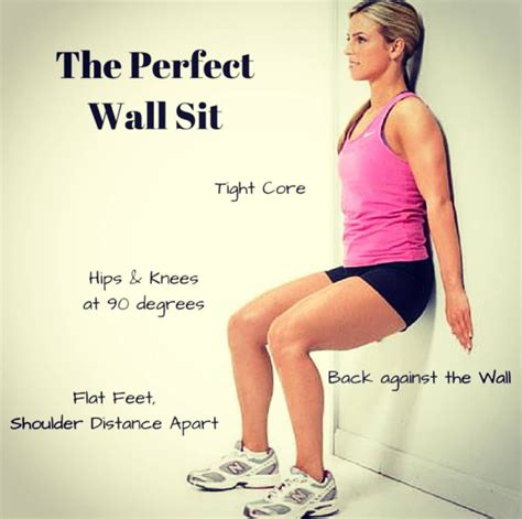 Add Wall Sits To The End Of Your Workouts To Strengthen Your Quads