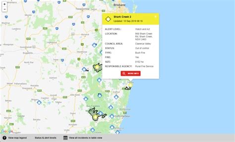 Qld Bushfires Map Reveals Worst Hit Places Are There Fires Near You