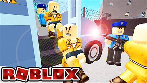Escaping Prison Lets Play Roblox Online Game Gameplay For Kids