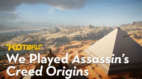 Watch Us Play Assassin S Creed Origins For Minutes Youtube