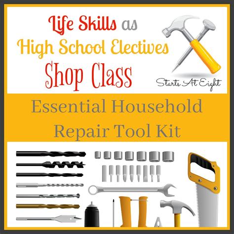 Life Skills As High School Electives Essential Household Repair Tool