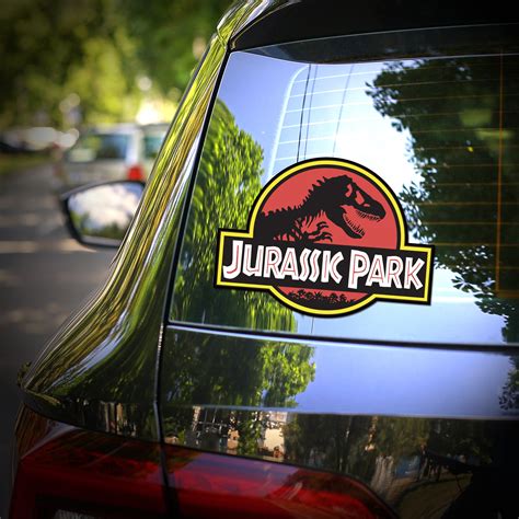 24 7 customer service shop authentic big jurassic park car decal laptops waterproof sticker