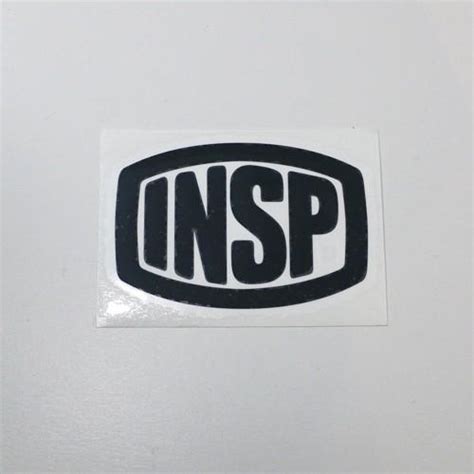 Insp Inspiration インスピ ステッカー カッティングステッカー Std Logo Small Black Insp Logo
