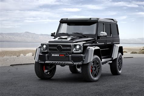 The Mercedes Benz G500 4x4 To The Power Of Two Is Taken To The Power Of