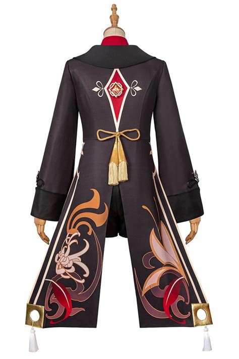 shipping genshin impact hutao cosplay costume game suit uniform hu