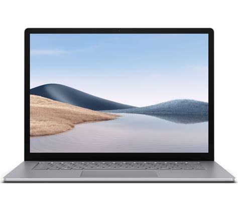 Buy Microsoft 15 Surface Laptop 4 Amd Ryzen 7 256 Gb Ssd Platinum