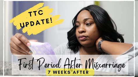 First Period After Miscarriage Ttc Update 2022 Ttc Rainbow Baby 1
