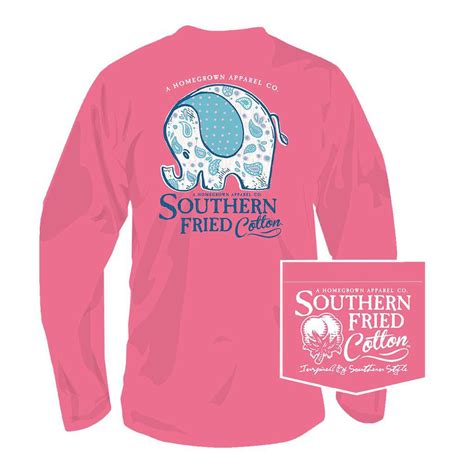 Southern Fried Cotton Ellie Long Sleeve Tee In Pink Jam