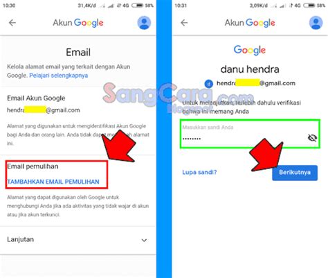 Pt garuda indonesia (persero) tbk supraayyy desember 20, 2017 g. Contoh Alamat Email PEMULIHAN Gmail & Bagaimana Cara ...