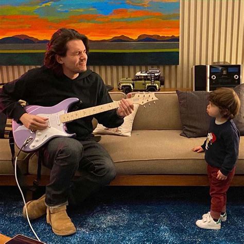 John Mayer Plays Guitar For Andy Cohens Son Benjamin