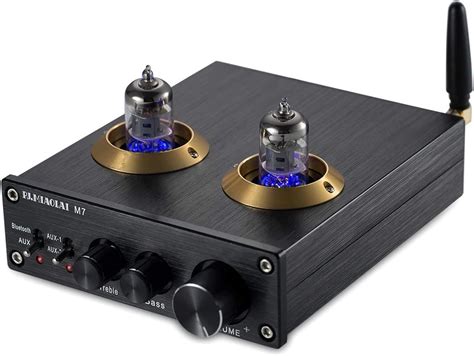 Nobsound Bluetooth Hifi 6j2 Vacuum Tube Preamplifier Stereo Preamp