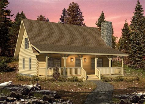Valley View Ii Log Cabin Plan By Timberhaven Log And Timber Homes