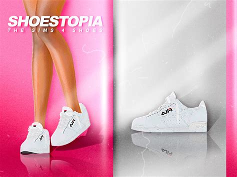 Shoestopia — Fila Shoes Shoes For The Sims 4 Please Use Sims 4