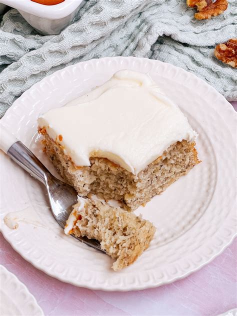 Best Ever Banana Cake With Cream Cheese Frosting Cake By Courtney
