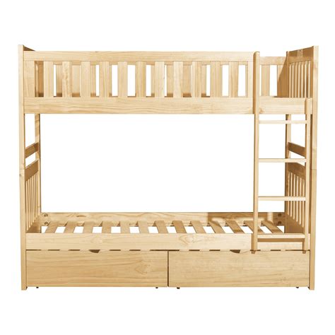 Buy Homelegance B2043 1t Bartly Twin Twintwin Bunk Bed In Natural
