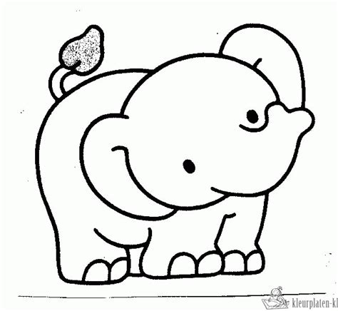 baby olifant kleurplaat Google zoeken Baby olifant, Olifant