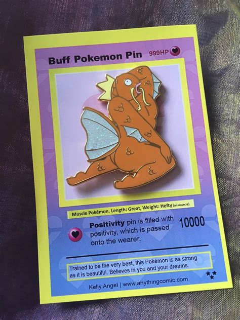 Buff Magikarp Hard Enamel Pin Pokemon Pins Enamel Pins Cute Pins