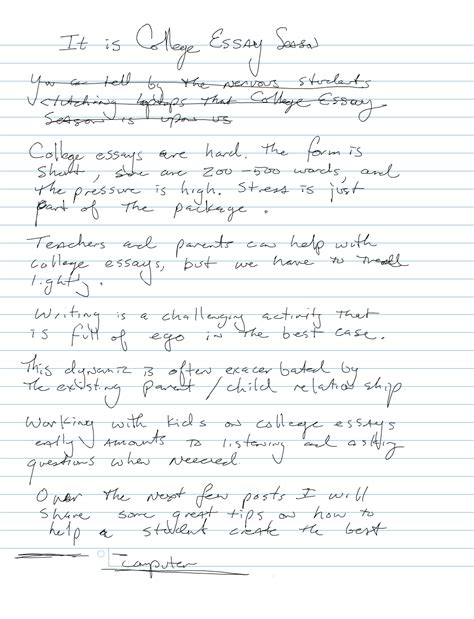 Mla Format For Handwritten Essay