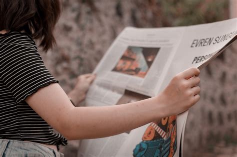 Person Reading Newspaper · Free Stock Photo