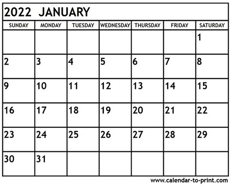 Free Online Printable Calendars 2022 Printable Calendar 2021