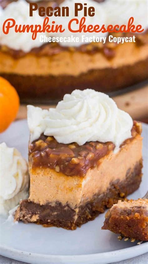 1, 2020, the cheesecake factory has brought back two favorites for its 2020 fall menu: Pumpkin Pecan Pie Cheesecake Recipe VIDEO - Sweet and ...