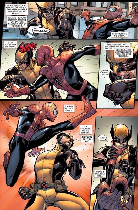 Superior Spider Man Vs Wolverine Comicnewbies