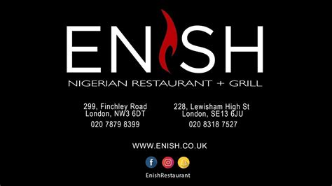 Enish Restaurant Grill Finchley Road YouTube