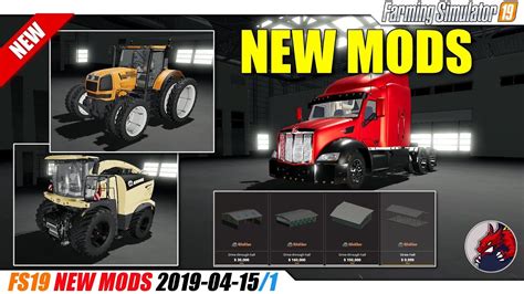 Fs19 New Mods 2019 04 151 Review Youtube